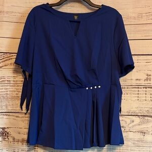 SHEIN Royal Blue Blouse